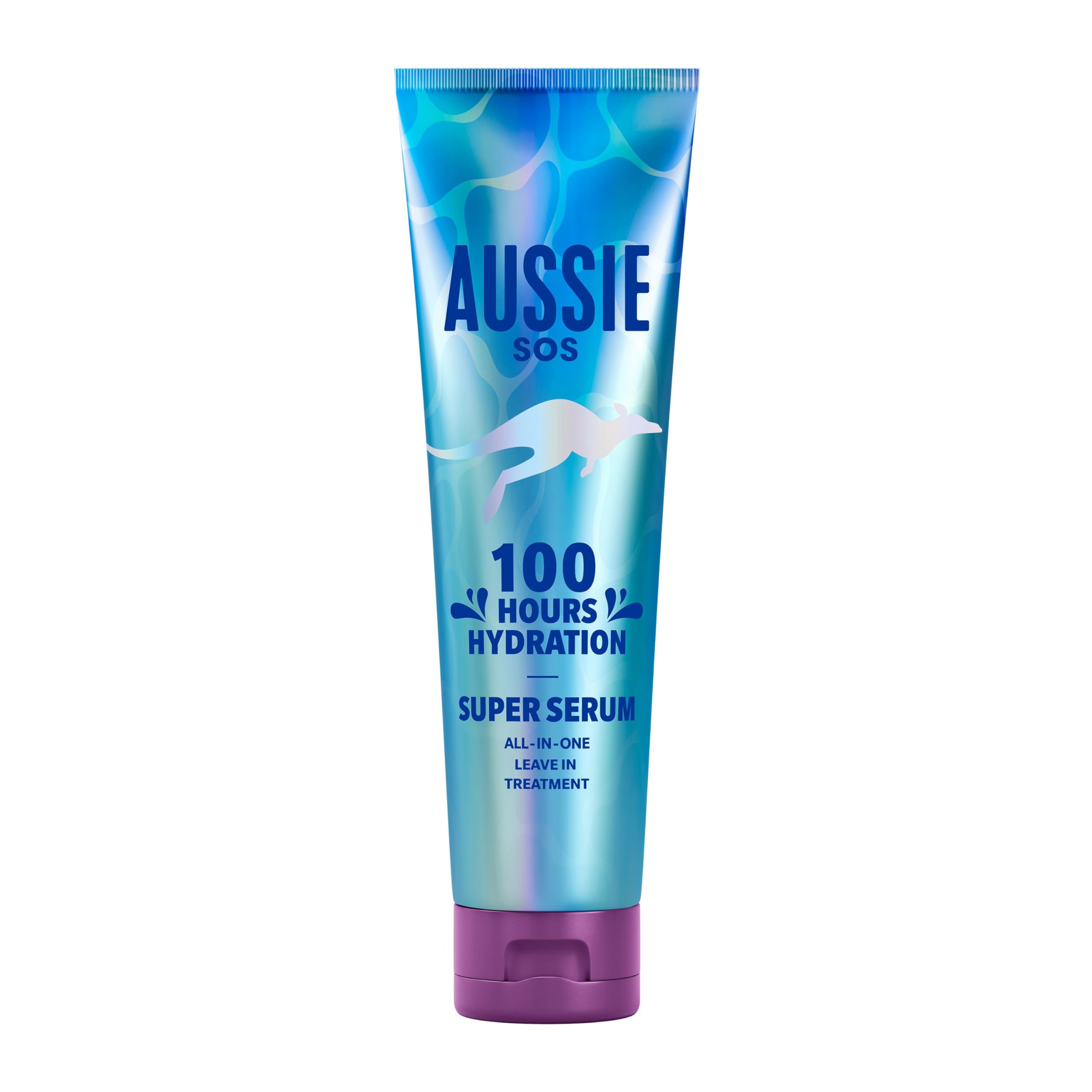 Aussie SOS Super Serum All In One 160ml Para Pelo Seco Y Estresado 100 Horas De Hidratación Hidrata y Desenreda Al Insta