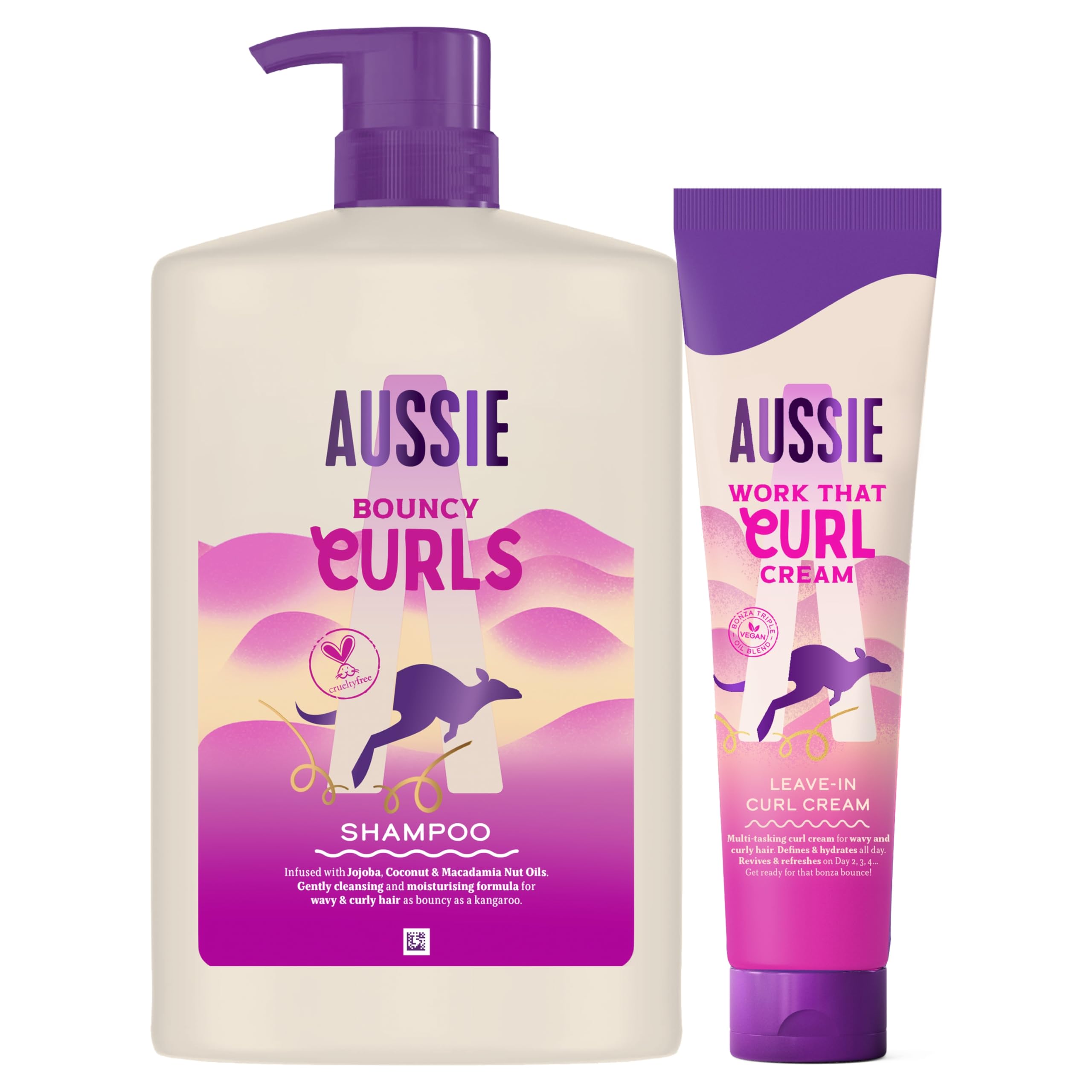  Champú y Crema Definidora Work That Curl para Ondulado y Rizado
| Aceites de Jojoba, Coco y Macadamia para Hidratar el 